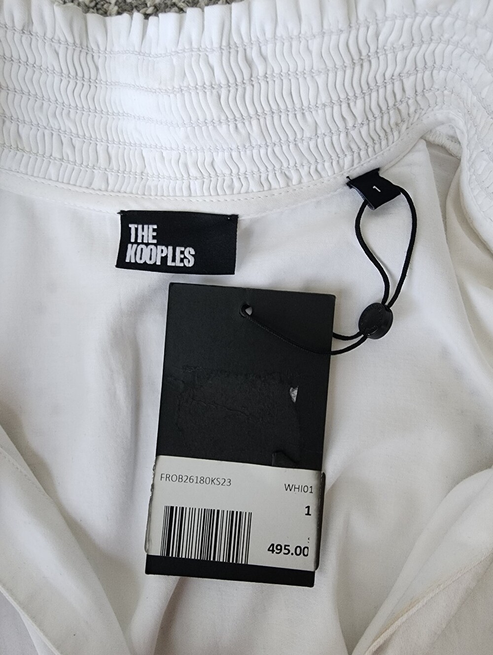 The Kooples Broderie Anglaise Eyelet Embroidered Cotton Maxi Size 1 Small White - Picture 16 of 16